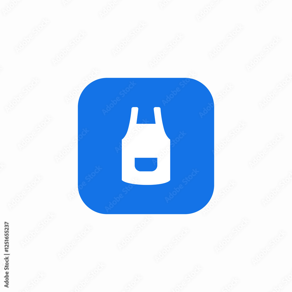 cooking apron icon sign vector cooking apron icon sign vector
