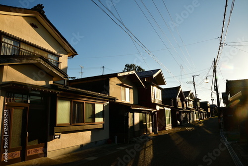 出雲崎　妻入りの街並み（新潟県） photo