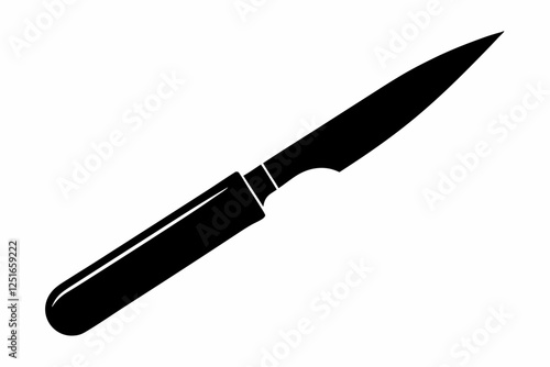 scalpel line art silhouette vector illustration