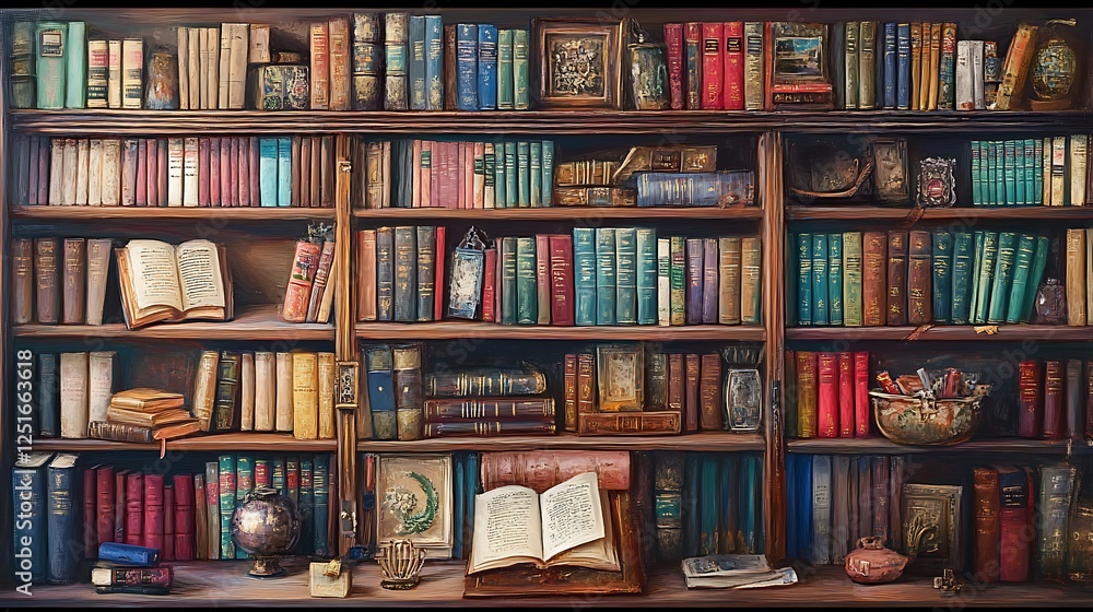 Cozy Study Displaying Rare Book Treasures Images Cozy Study Displaying Rare Book Treasures Images