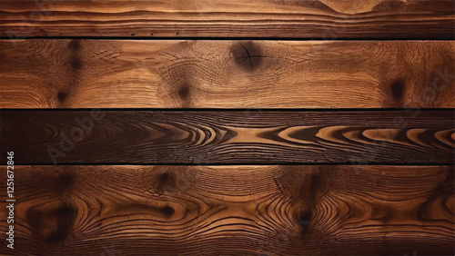 Wood planks vector background. Wooden background texture surface. Wooden boards background. 