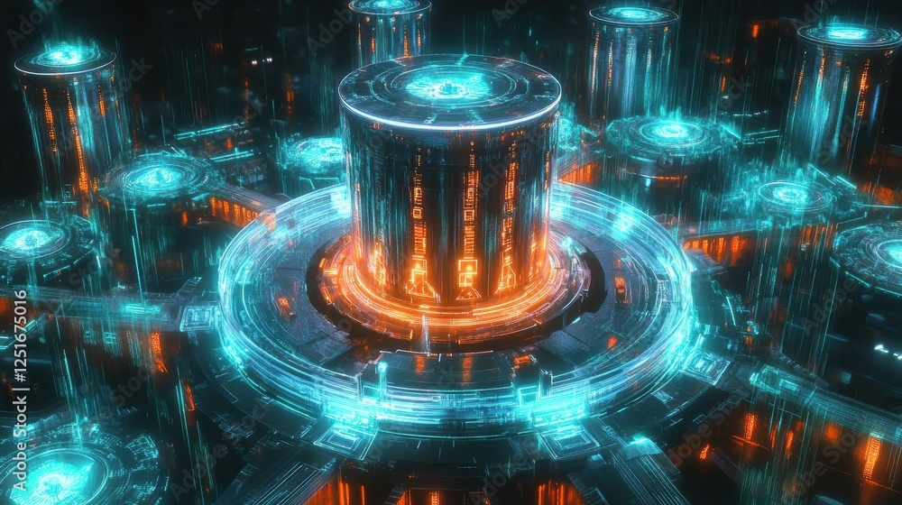 Quantum Processor Glowing with Binary Qubits and Switches Quantum Processor Glowing with Binary Qubits and Switches