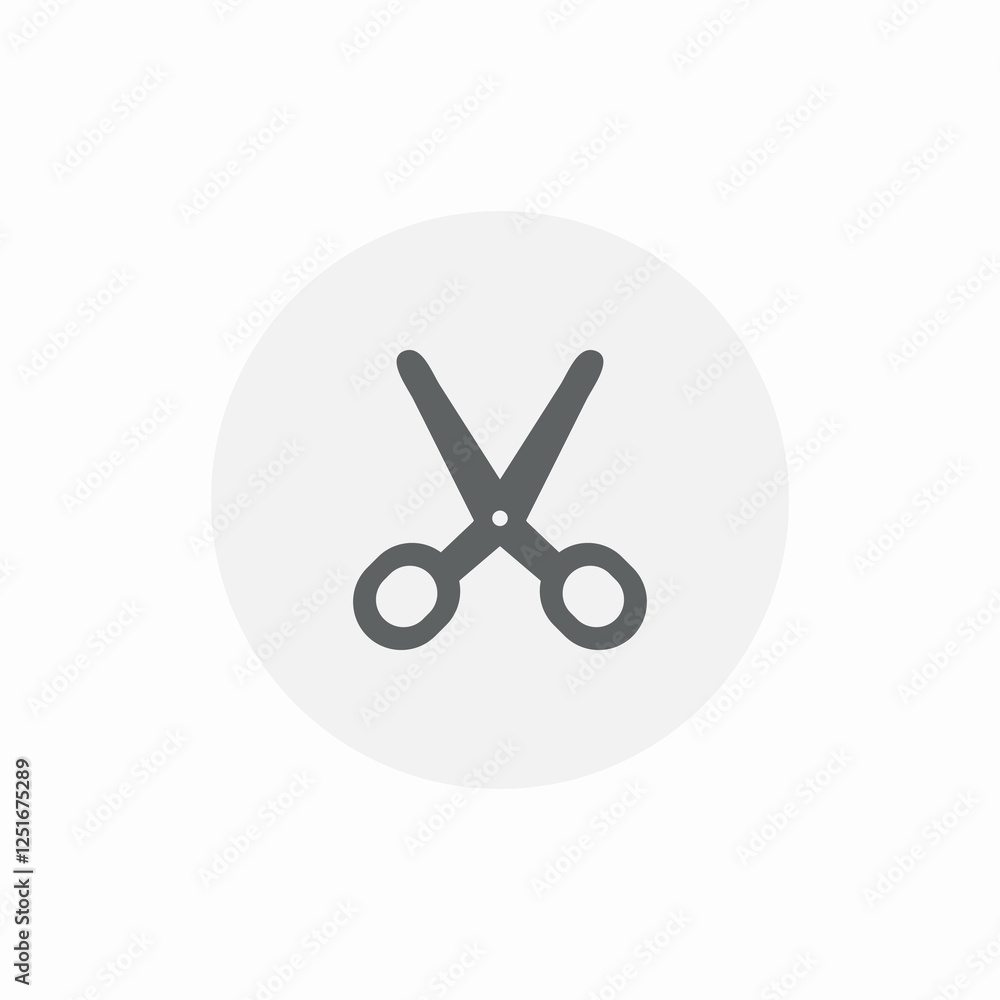 kitchen scissors icon sign vector kitchen scissors icon sign vector