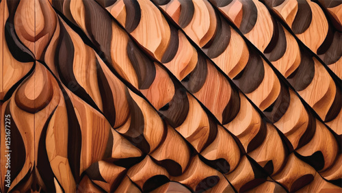 Abstract wood pattern. Wood texture. Wooden background. Wood texture seamless pattern. 