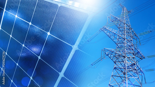 Energy infrastructure. Sola...