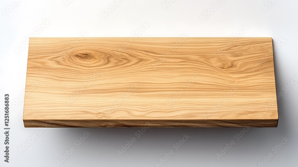Natural Light Studio Shot: Light Ash Wood Shelf Detail AI Generated Natural Light Studio Shot: Light Ash Wood Shelf Detail AI Generated