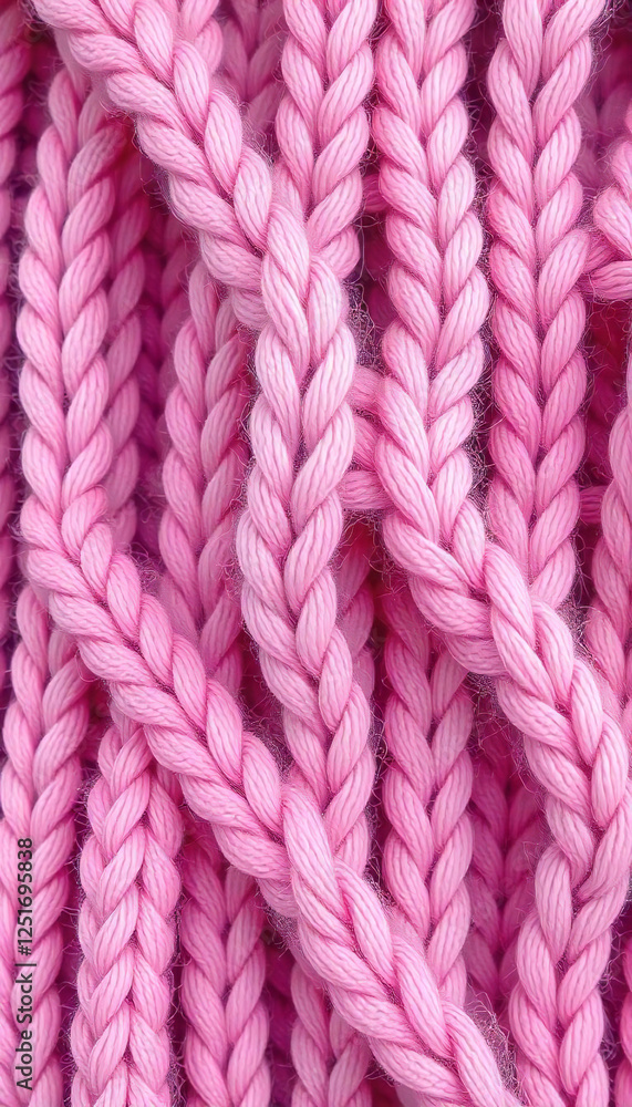 Soft Pastel Knitted Fabric Texture for Cozy Designs - Generated by AI Soft Pastel Knitted Fabric Texture for Cozy Designs - Generated by AI