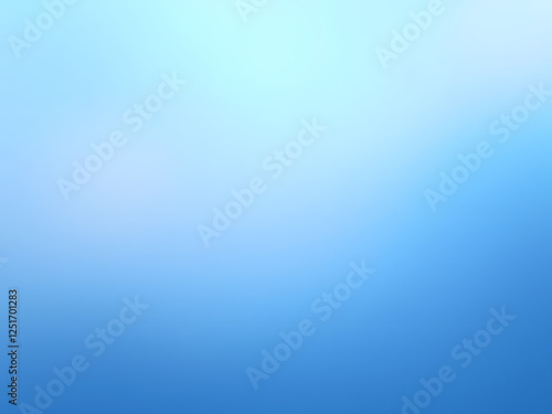 A smooth blue gradient evoking calm and tranquility  perfect for a serene backdrop.