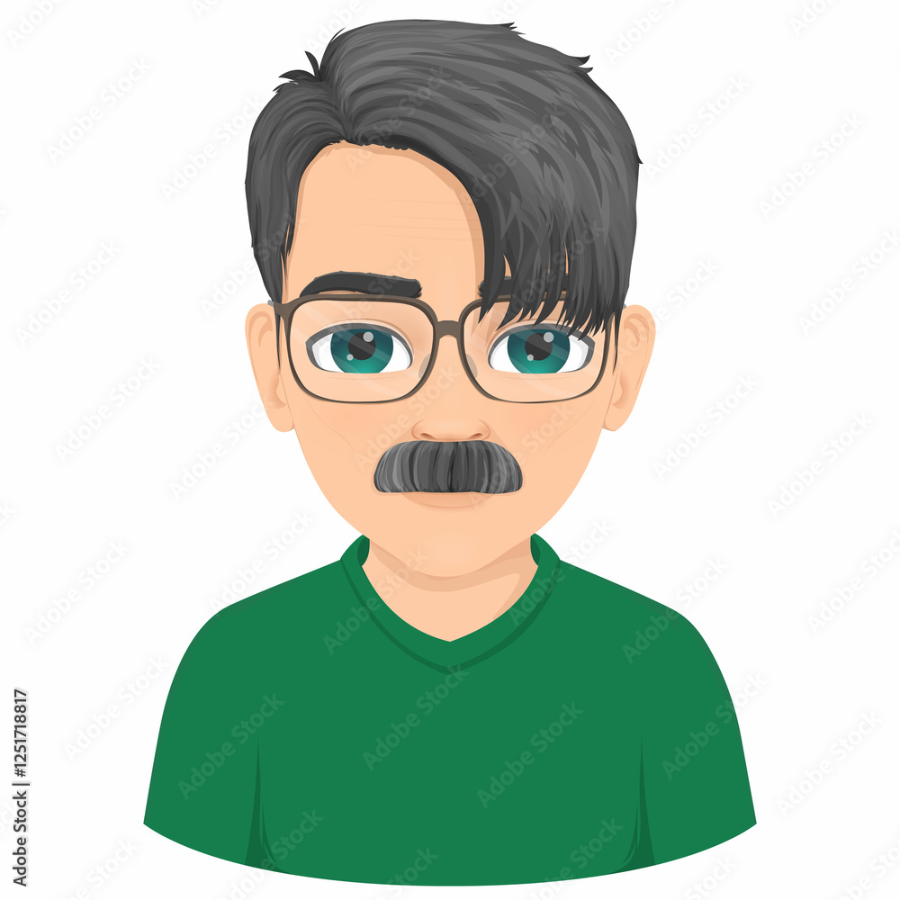 handsome man with colored eyes gray hair middle age glasses handsome man with colored eyes gray hair middle age glasses