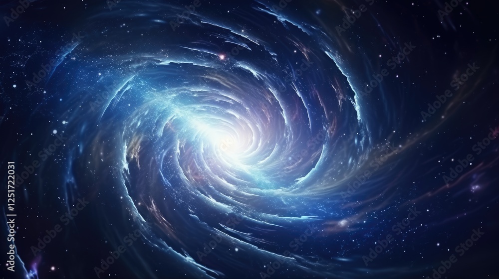 Fototapeta premium Cosmic Wonders Milky Way Galaxy and Stars