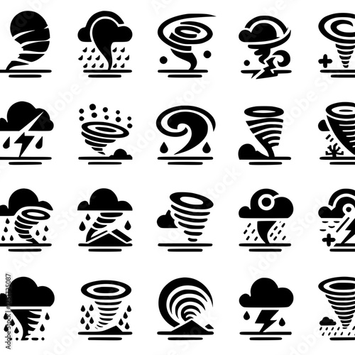 tornado Icon Set