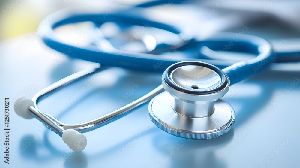Medical Stethoscope and Healthcare Equipment for Physician Assistant Diagnosis and Treatment Medical Stethoscope and Healthcare Equipment for Physician Assistant Diagnosis and Treatment