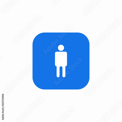 patient waiting room icon sign vector