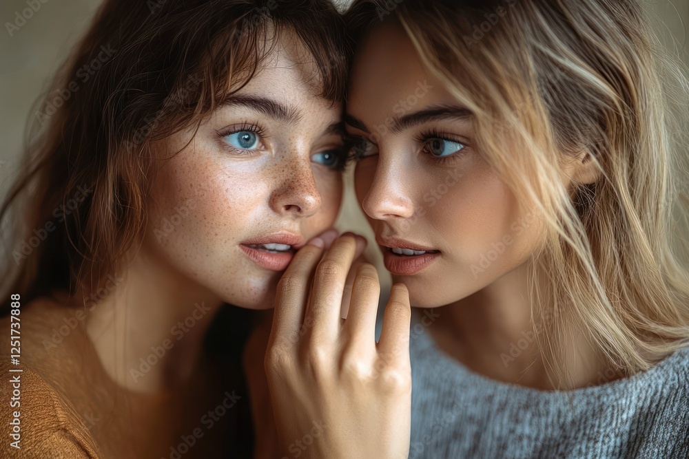 Senior Latin Mother Consoling Crying Young Daughter Emotional Support on Home Couch Senior Latin Mother Consoling Crying Young Daughter Emotional Support on Home Couch