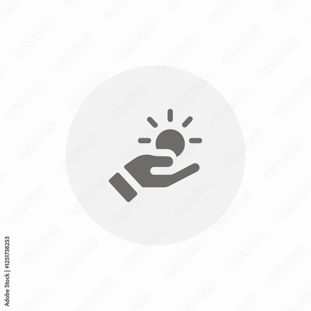 care sun icon sign vector care sun icon sign vector