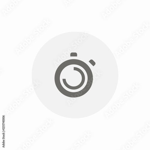 loading timer icon sign vector