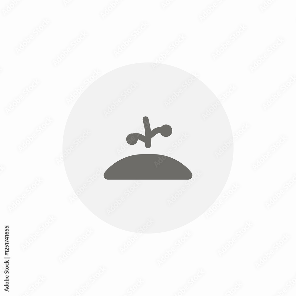 seedling plant icon sign vector seedling plant icon sign vector