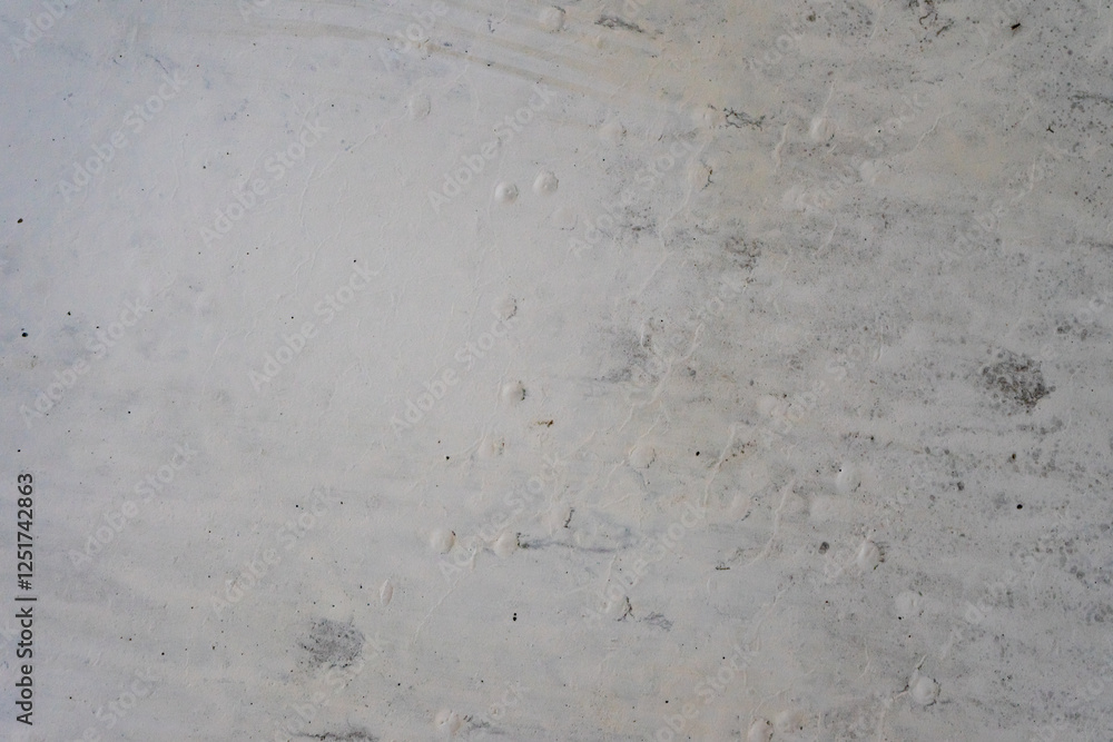 White sandy surface with faint animal tracks in bright daylight White sandy surface with faint animal tracks in bright daylight