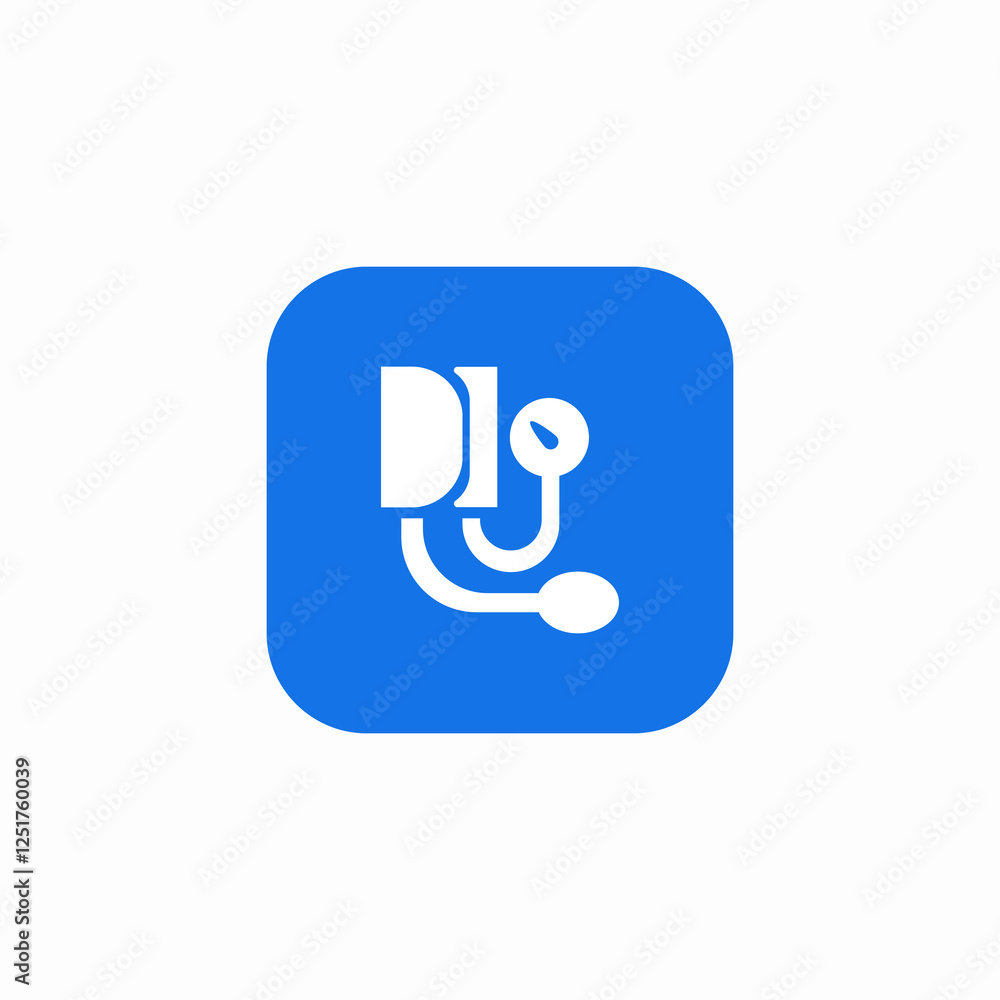 blood pressure exam icon sign vector blood pressure exam icon sign vector