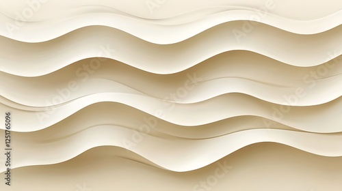 Abstract wavy paper design background