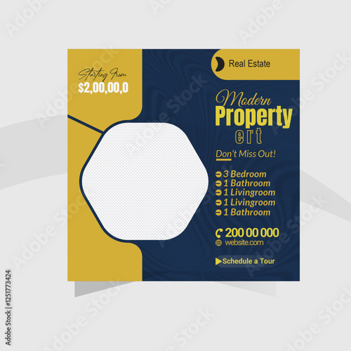 Real Estate Marketing: Editable Social Media Post Templates for Property Promotion & Sales