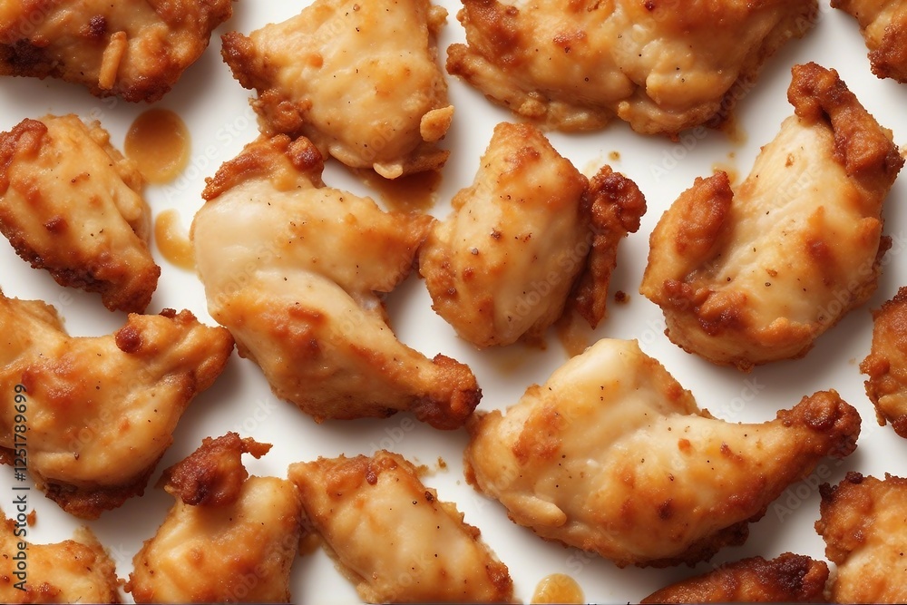 Hot and Crispy Chicken with a Flavorful Crunch. Generative AI Hot and Crispy Chicken with a Flavorful Crunch. Generative AI