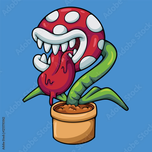 venus flytrap illustration