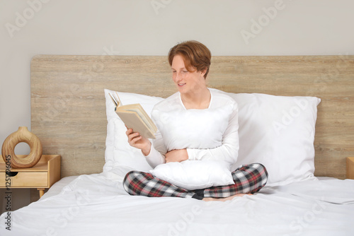 Handsome young happy man in...