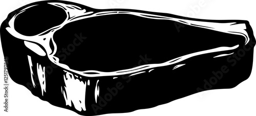 Illustration of a Beef Steak