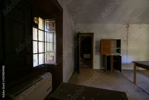 Old Abandoned Historic Villa of an Artist in Northern Italy