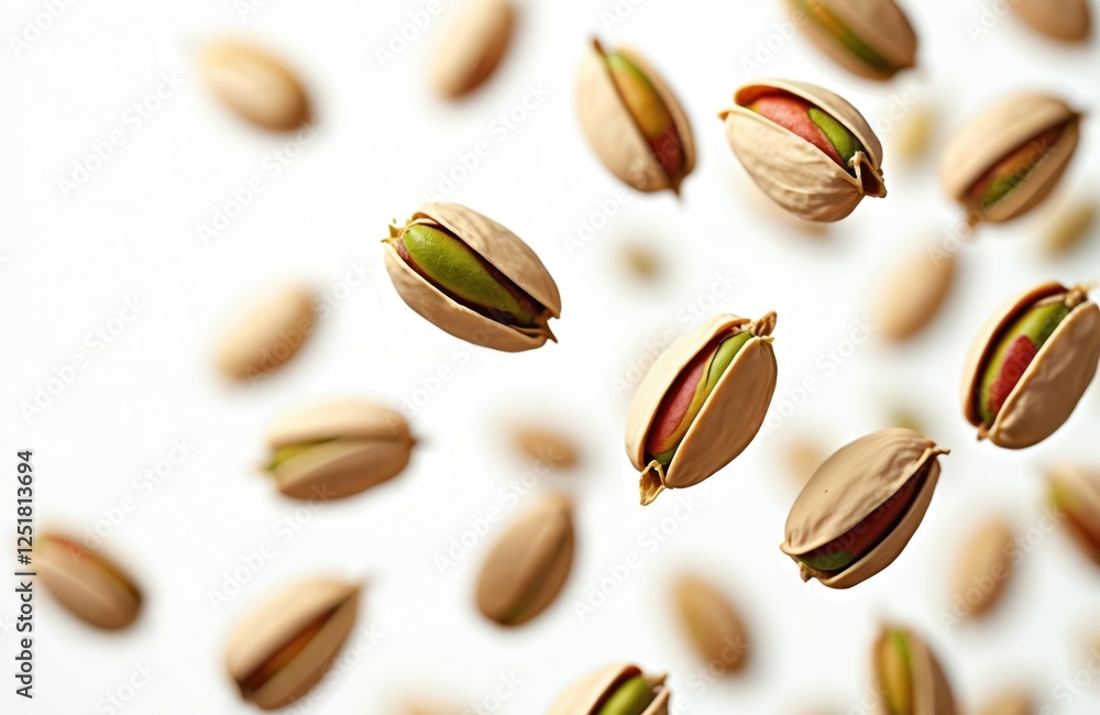 Isolated pistachios on transparent backdrop. Nuts composition. Healthy snack, food ingredient concept. Perfect for diet, culinary projects. Green, brown colors evoke natural feel. Appetizing Isolated pistachios on transparent backdrop. Nuts composition. Healthy snack, food ingredient concept. Perfect for diet, culinary projects. Green, brown colors evoke natural feel. Appetizing