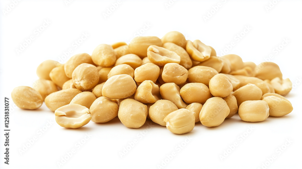 peanuts isolated on white peanuts isolated on white