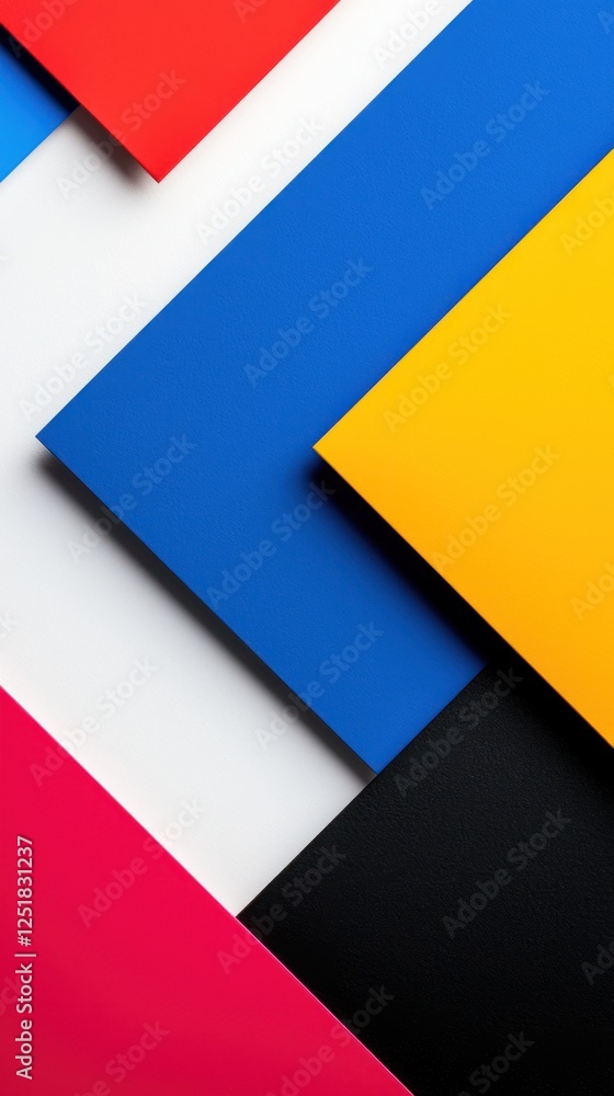 Abstract colorful geometric shapes overlapping, creating a vibrant and dynamic design. Abstract colorful geometric shapes overlapping, creating a vibrant and dynamic design.