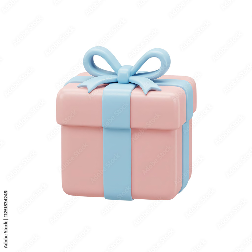 Obraz premium 3d gift box icon