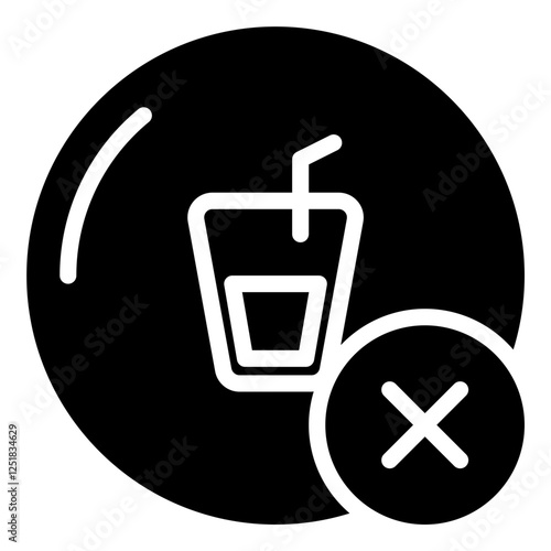 no drinking icon