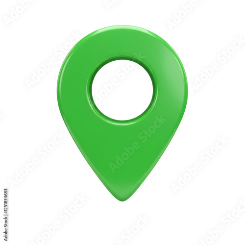 3d map pointer icon