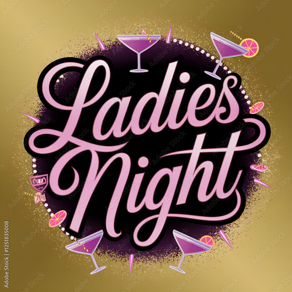 Obraz premium ladies night