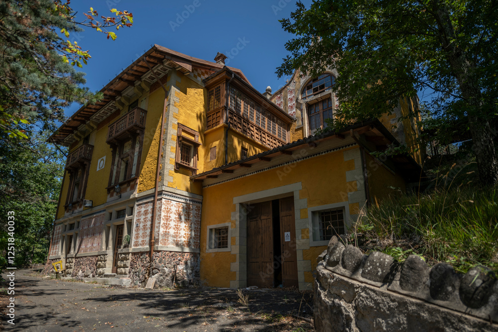 Old Abandoned Historic Villa of an Artist in Northern Italy Old Abandoned Historic Villa of an Artist in Northern Italy