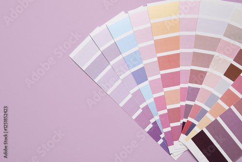Many color palettes on ligh...
