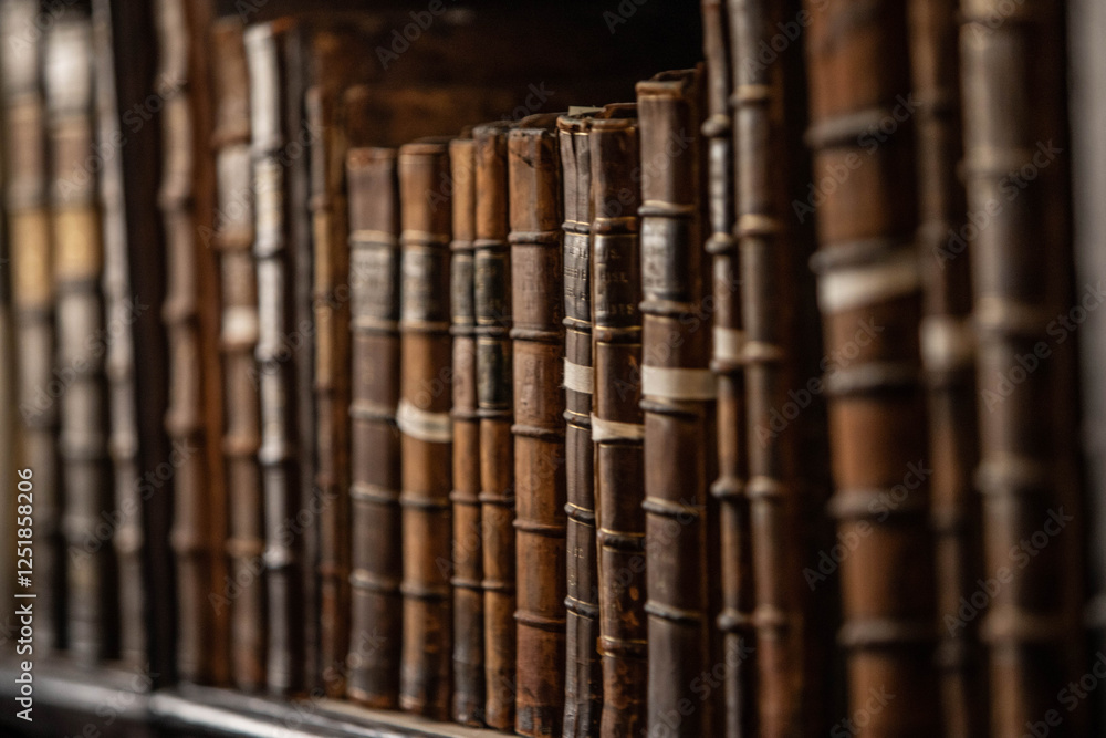 Dublin, Ireland: library in the trinity college Dublin, Ireland: library in the trinity college