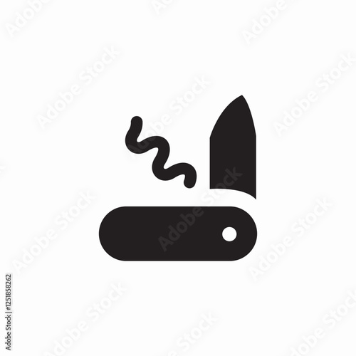 pocket bottle tool icon sign vector photo