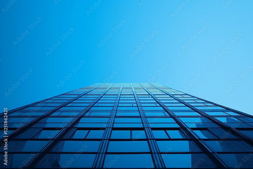 Modern Skyscraper Glass Building Reflection Modern Skyscraper Glass Building Reflection