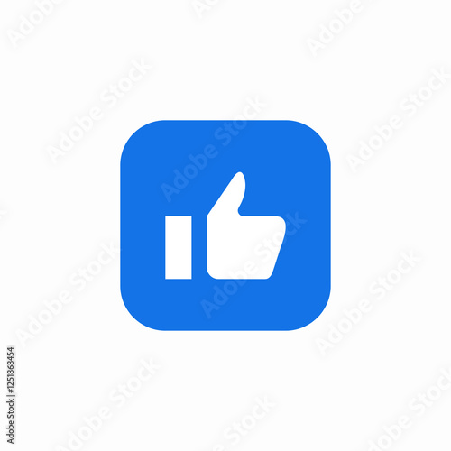 post thumbs up icon sign vector