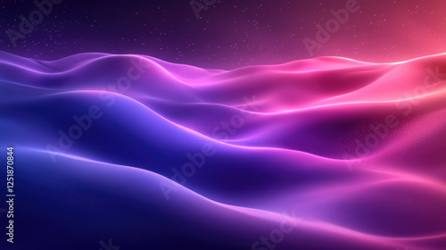 Wallpaper Mural Abstract purple and pink gradient wave background Torontodigital.ca
