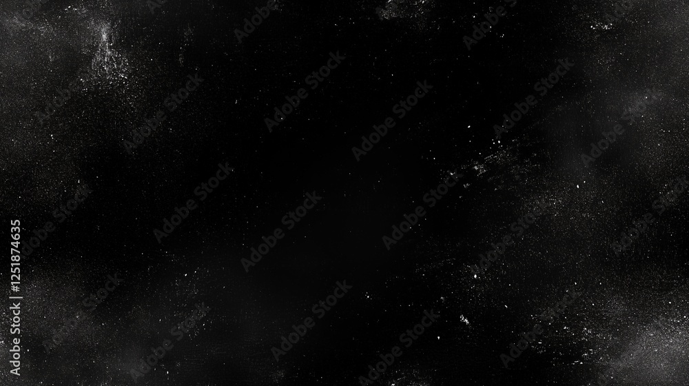 Obraz premium Distressed Black Canvas: A Textured Backdrop of Scratches, Scuffs, and Wear Marks, Ideal for Grunge Designs and Urban Aesthetics.