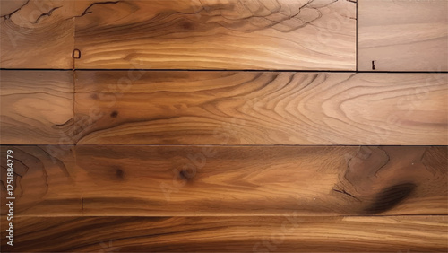 Wood planks vector background. Wooden surface background. Wooden Floor. Wooden texture background. 