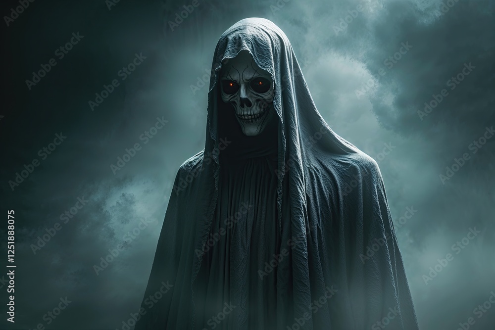 Mysterious Shadowy Figure Surrounded by Deep Darkness Mysterious Shadowy Figure Surrounded by Deep Darkness