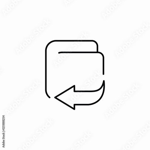 move wallet icon sign vector