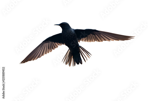 Obraz na płótnie group freedom environment flock colourful bright background blue evening sturnus abstract common nature silhouettes of bird beauty sky flying starling beautiful vulgaris colours birds flight fly w salonie