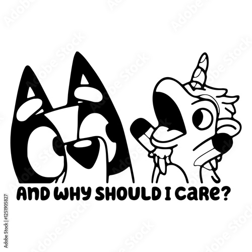 And Why Should i Care? Puppy svg for cricut design silhouette DIY Crafts funny svg
